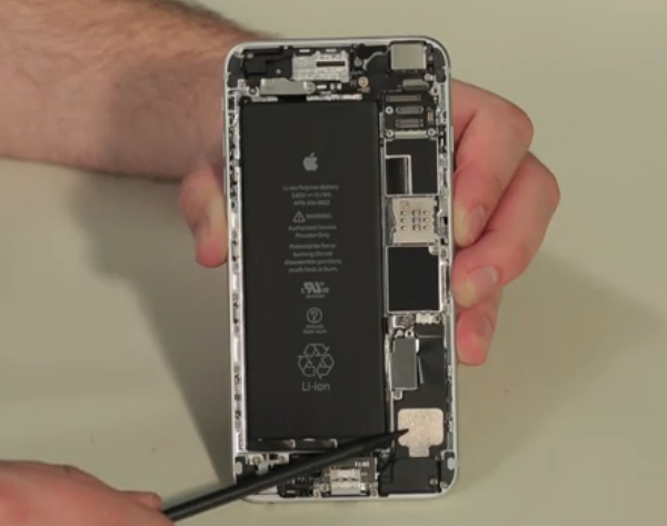 手机技巧iphone66plus拆解对比内部构造不同
